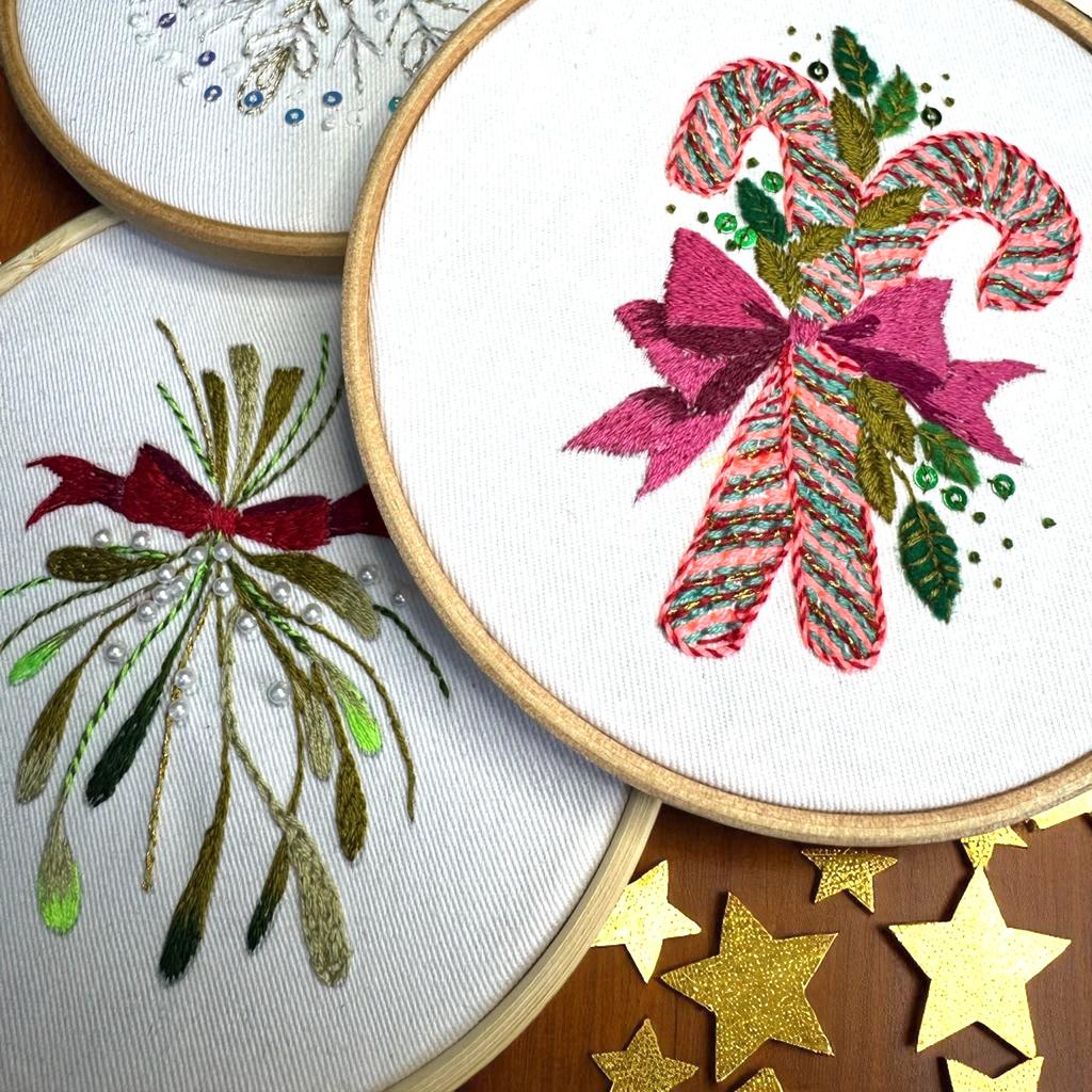 Christmas Embroidery Workshop @ The Sutton Arms, EC1