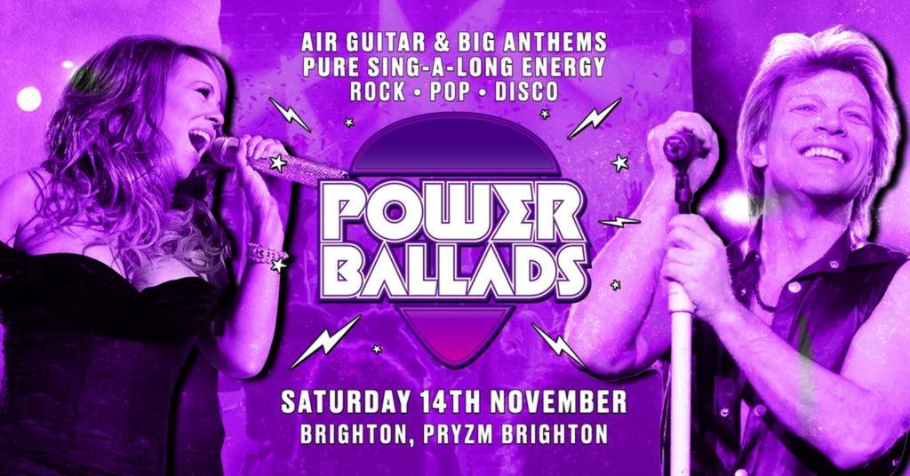 Power Ballads Tour - Brighton