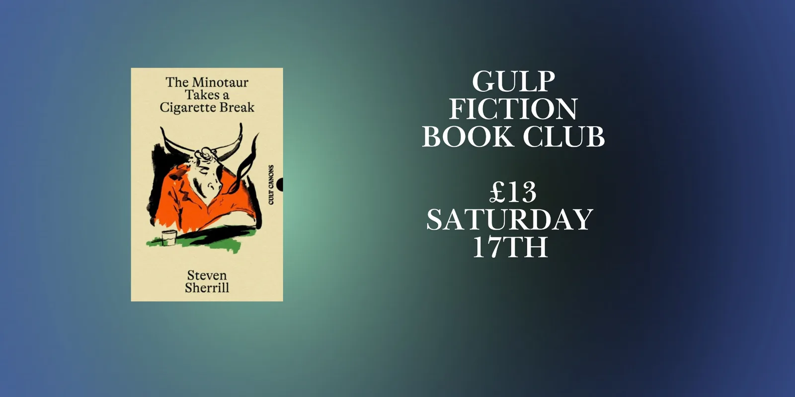 The Minotaur Takes a Cigarette Break - Fiction Book Club