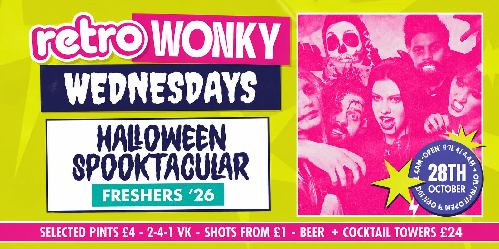 Freshers 2026 - Halloweeen Spooktacular