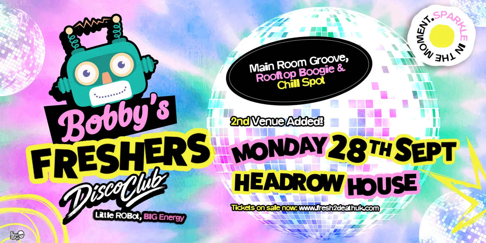 Bobby's Disco Club (2nd Venue Added) at Headrow House - Mon 28th Sept