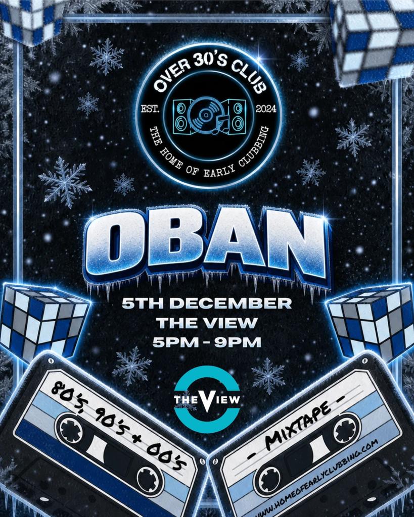 Over 30s Club Oban - Xmas Special