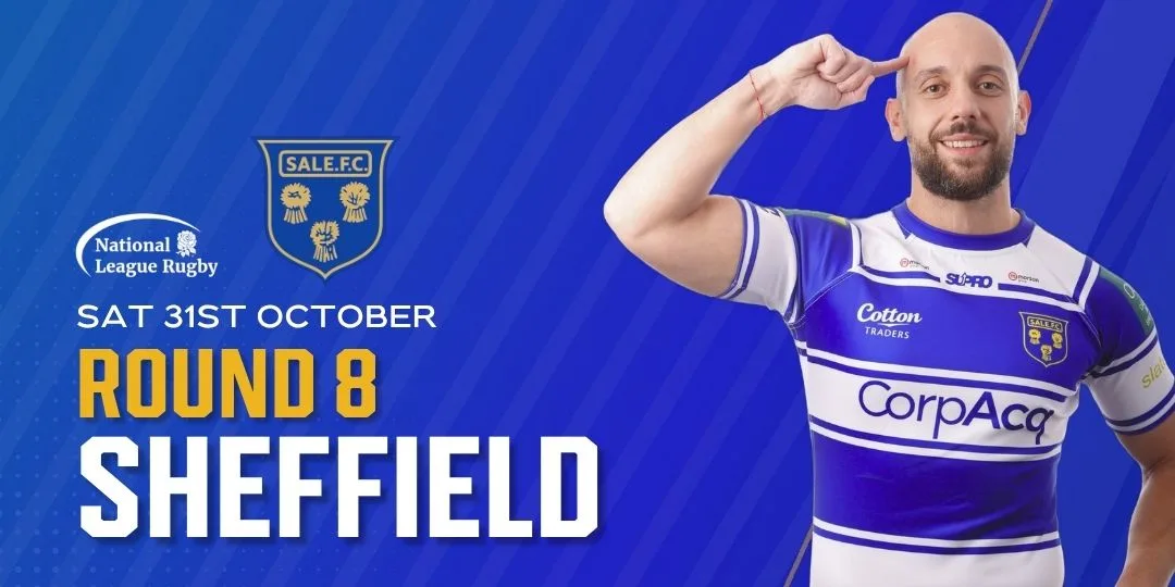 Sale FC v Sheffield 31/10/26. KO 2.30pm