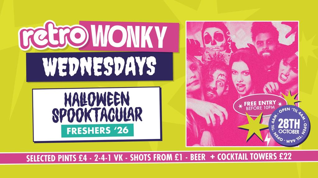 Freshers 2026 - Halloweeen Spooktacular