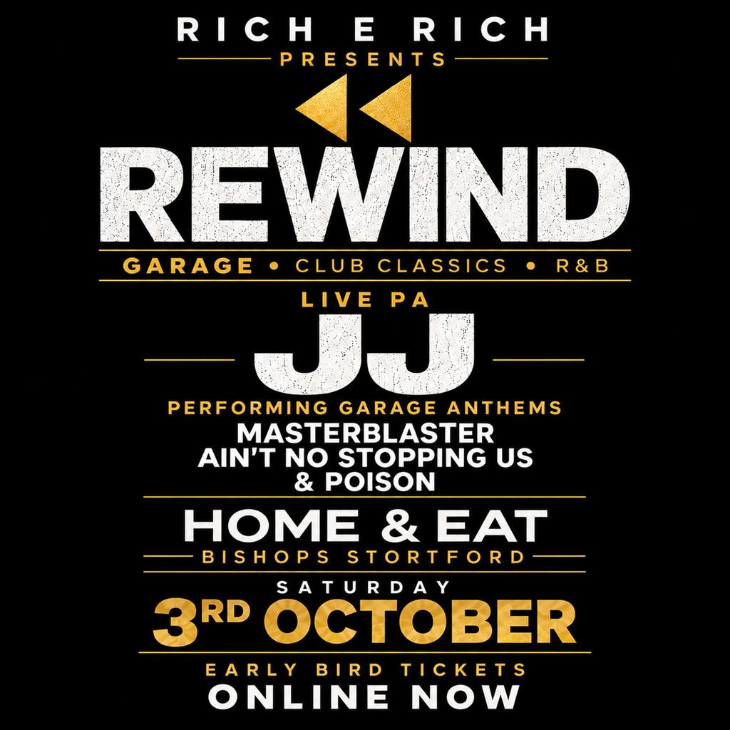 Rewind @ Home & Eat Bishop's Stortford