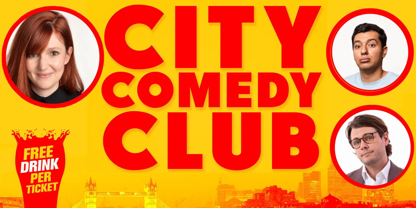 Sat 17 OCT 8:00PM: (INCLUDES FREE DRINK)