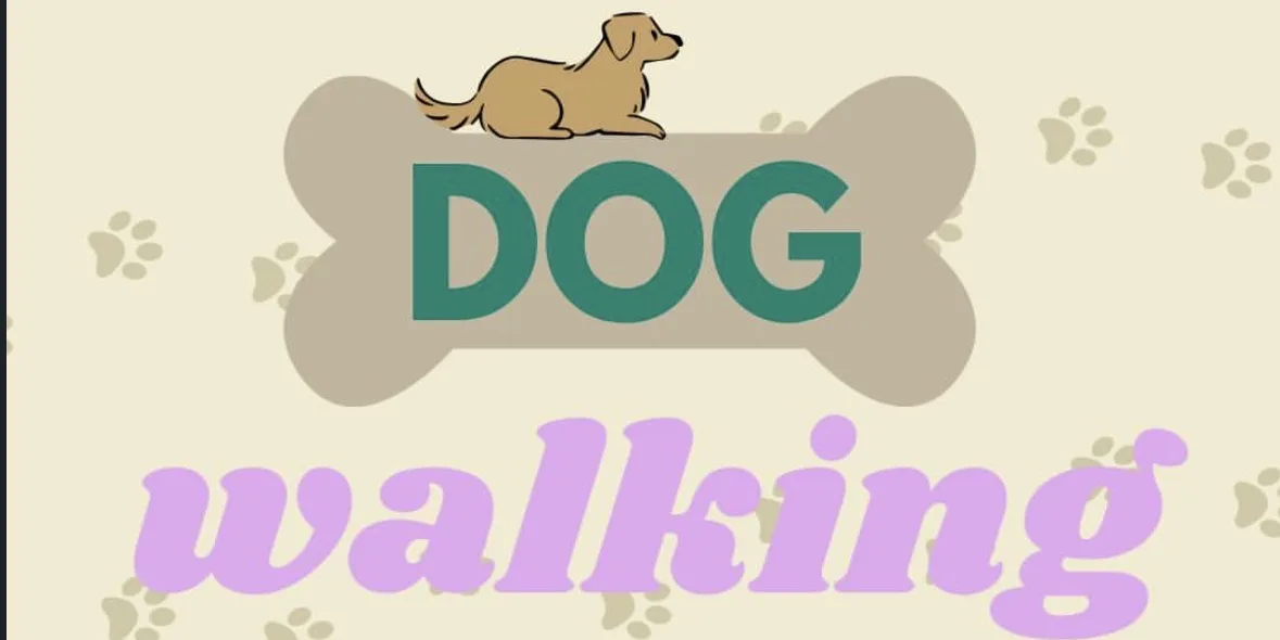 English society dog walking collab