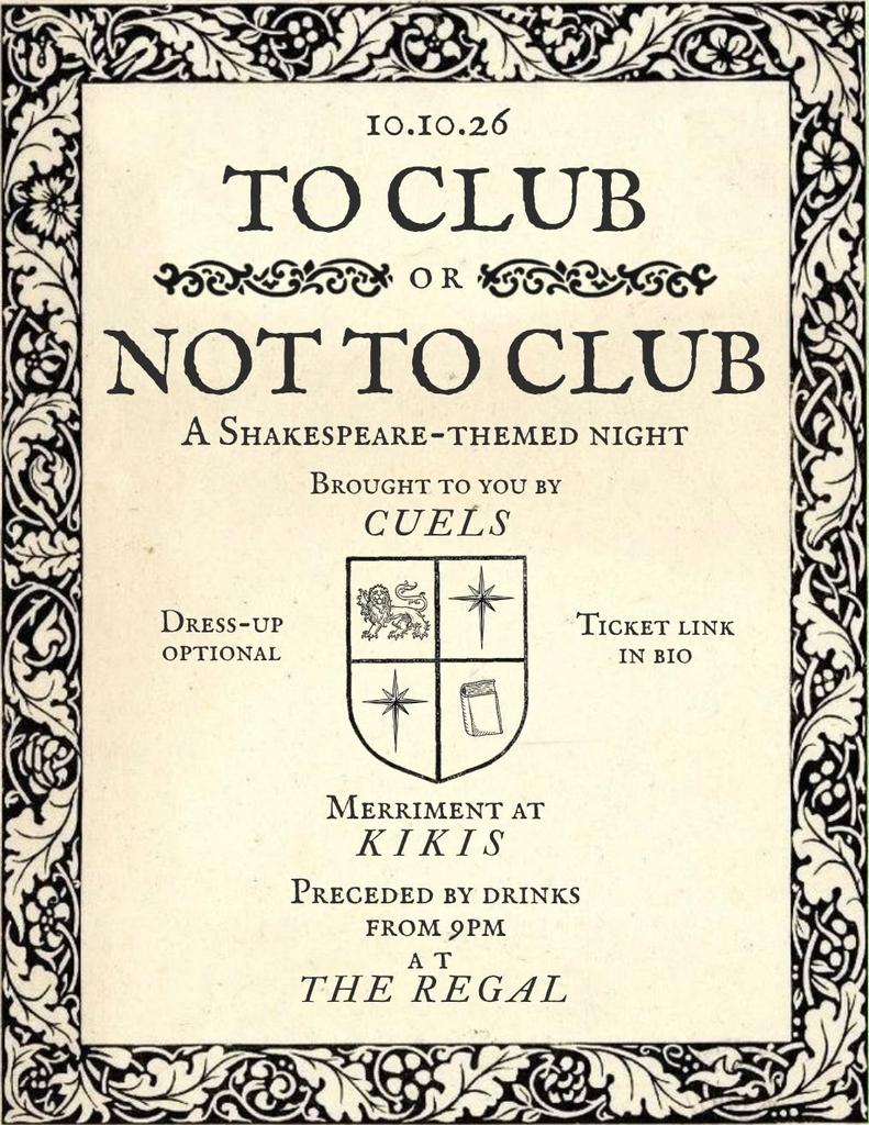 CUELS Freshers Club Night