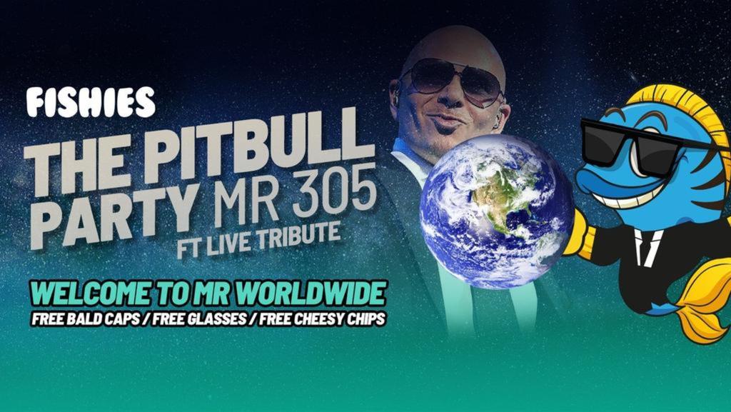 Fishies Cambridge WEVS | PITBULL PARTY ft Pitbull Mr 305 Live Tribute