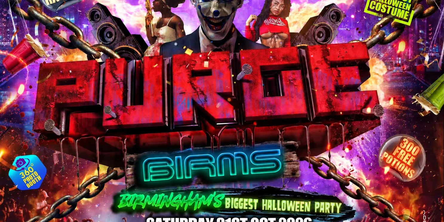 Purge Birms - Birmingham's Biggest Halloween Party