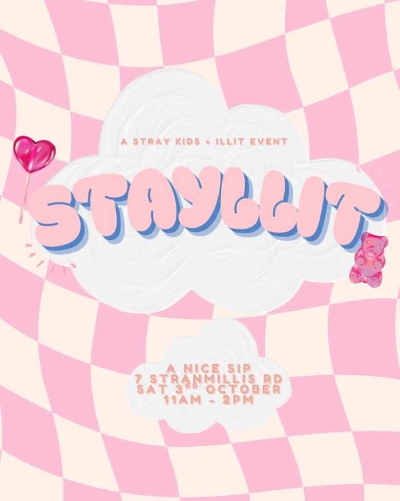 STAYLLIT : A Stray Kids + Illit cupsleeve
