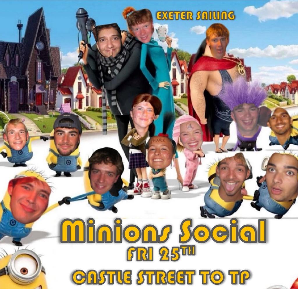 Exeter Sailing Minions Social