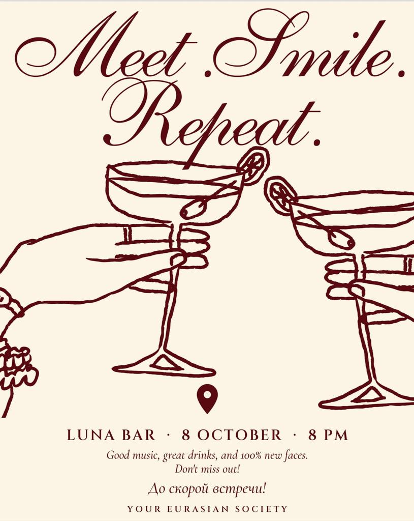 Eurasian Society Event - Meet. Smile. Repeat!