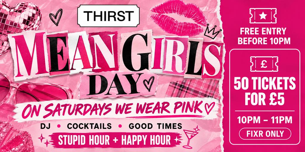 Mean Girls Day: On Saturdays We Wear Pink 💗