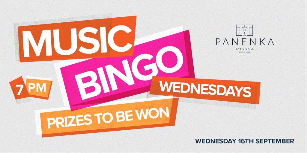 MUSIC BINGO