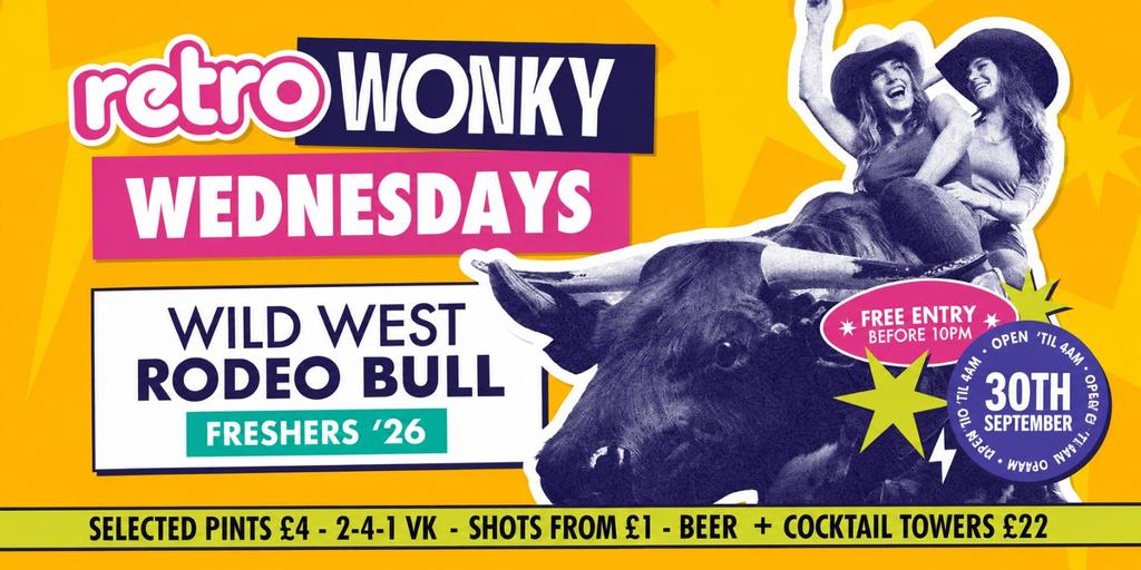 Freshers 2026 - Wild West Night