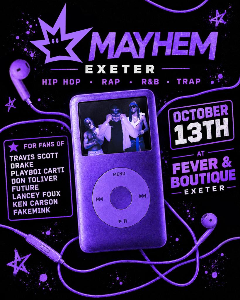 Mayhem eXe 13th October