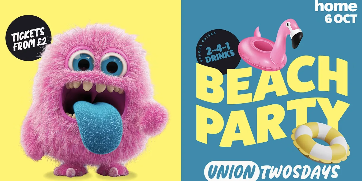 UNION TWOSDAYS - BEACH PARTY 🌴☀️