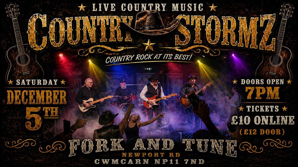 CHRISTMAS COUNTRY PARTY - STORMZ LIVE!