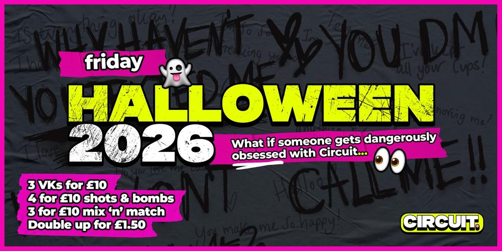 CIRCUIT: Halloween Friday 2026