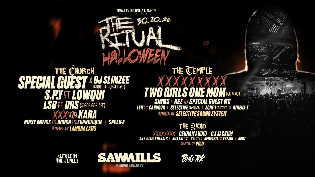Rumble in the Jungle: THE RITUAL – Halloween Bristol