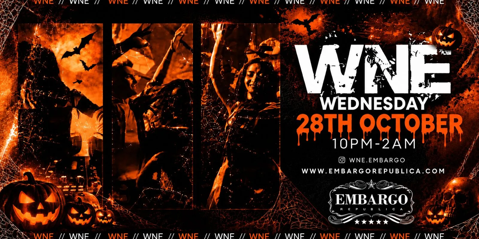 WNE - Wed 28th October- HALLOWEEN SPECIAL