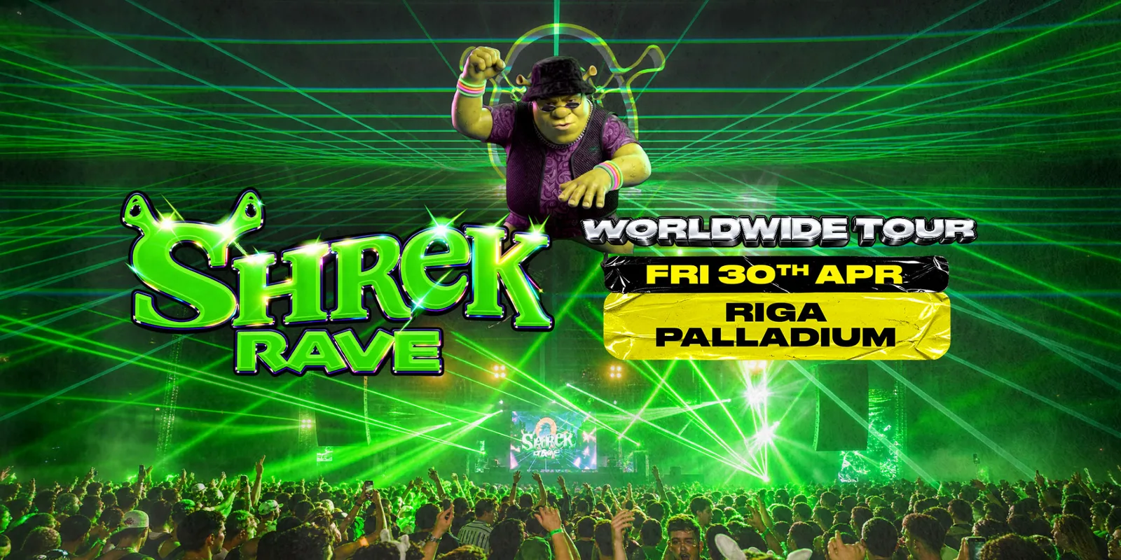 Shrek Rave - Riga