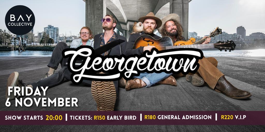 Georgetown LIVE at the Bay Collective - Friday 6 Nov