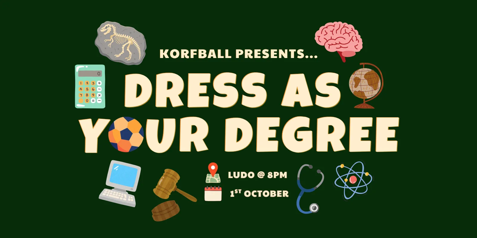 Korfball Dress as your Degree @ Ludo