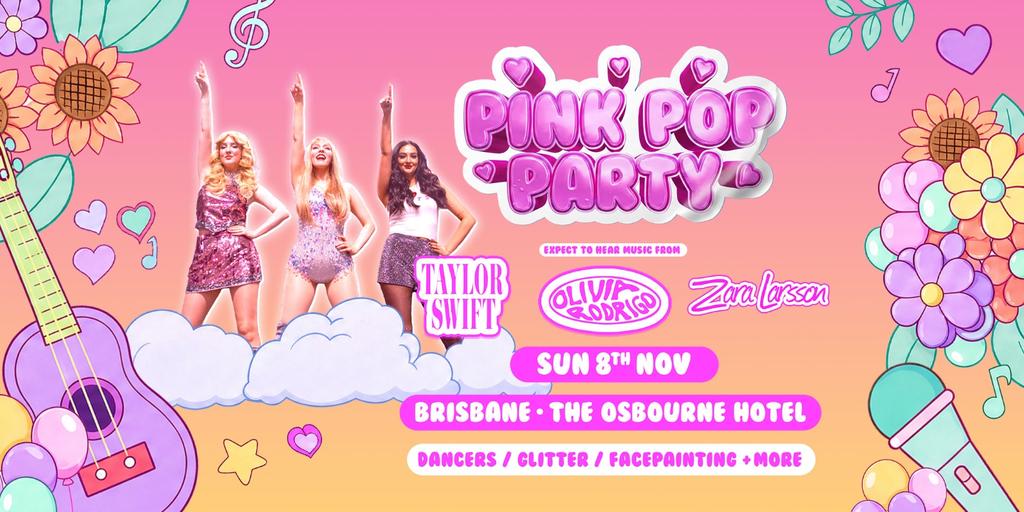 The Pink Pop Party - Brisbane