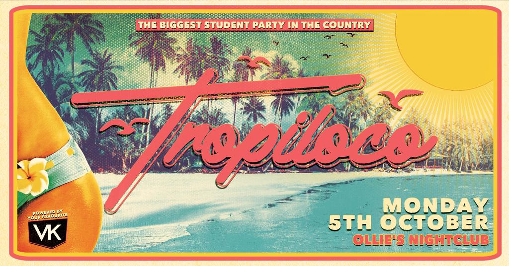 🪩🌴 TROPILOCO MONDAYS 🌴🪩 THE UK'S BIGGEST STUDENT PARTY // OLLIE'S NIGHTCLUB
