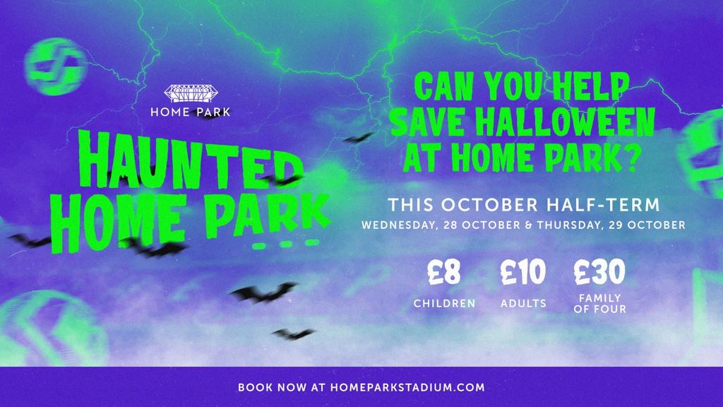 Haunted Home Park – Wednesday 28 October