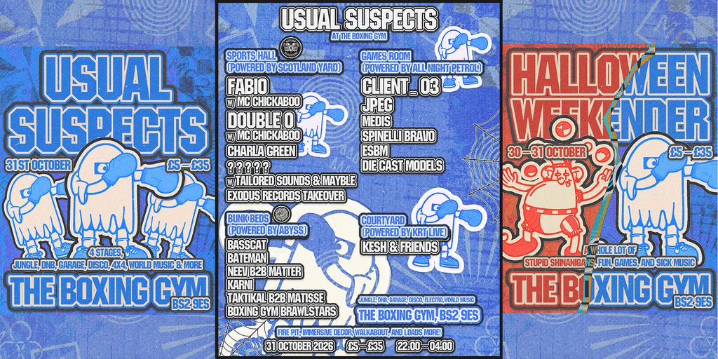 The Usual Suspects @ The Boxing Gym - Halloween Weekender pt. 2