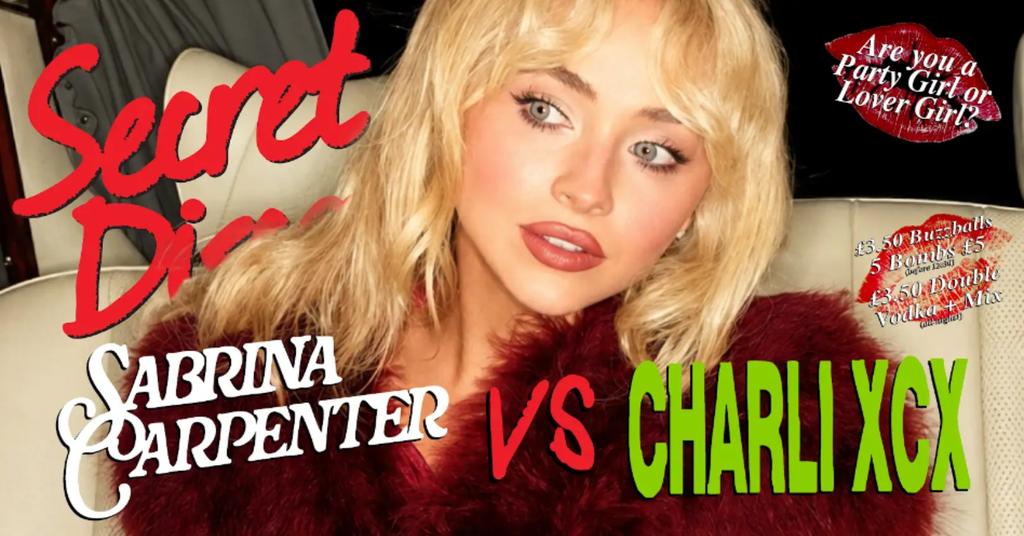 Secret Discotheque: SABRINA VS CHARLI 💋🪩