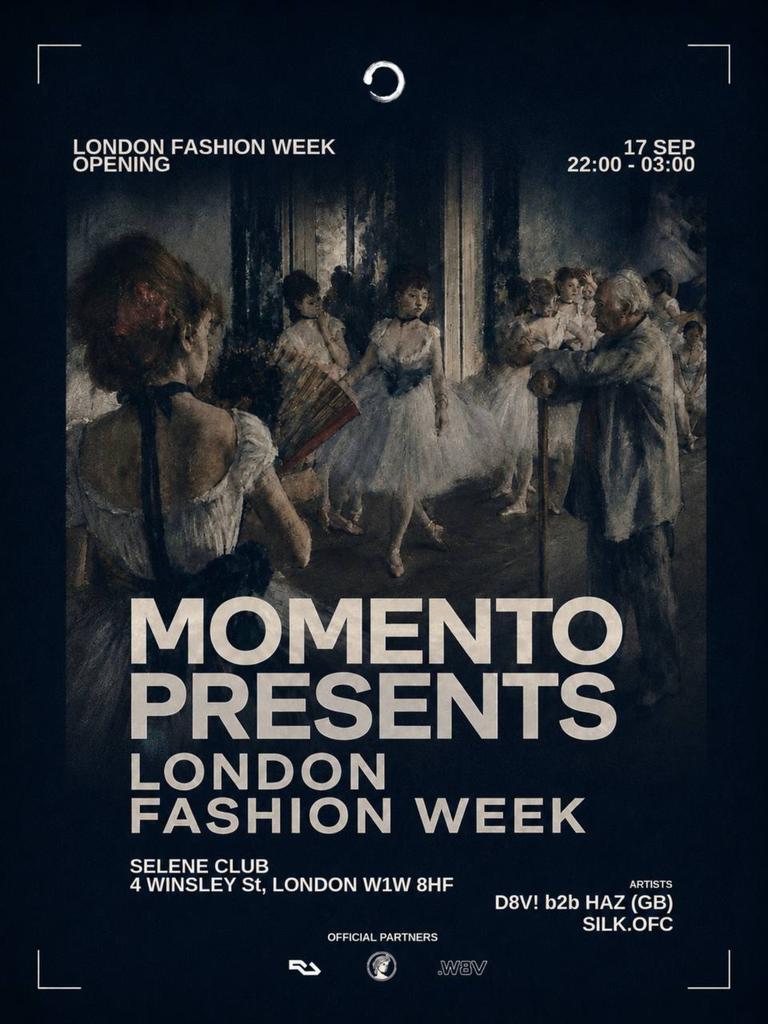Momento PRESENTS: LDN FASHION WEEK OPENING