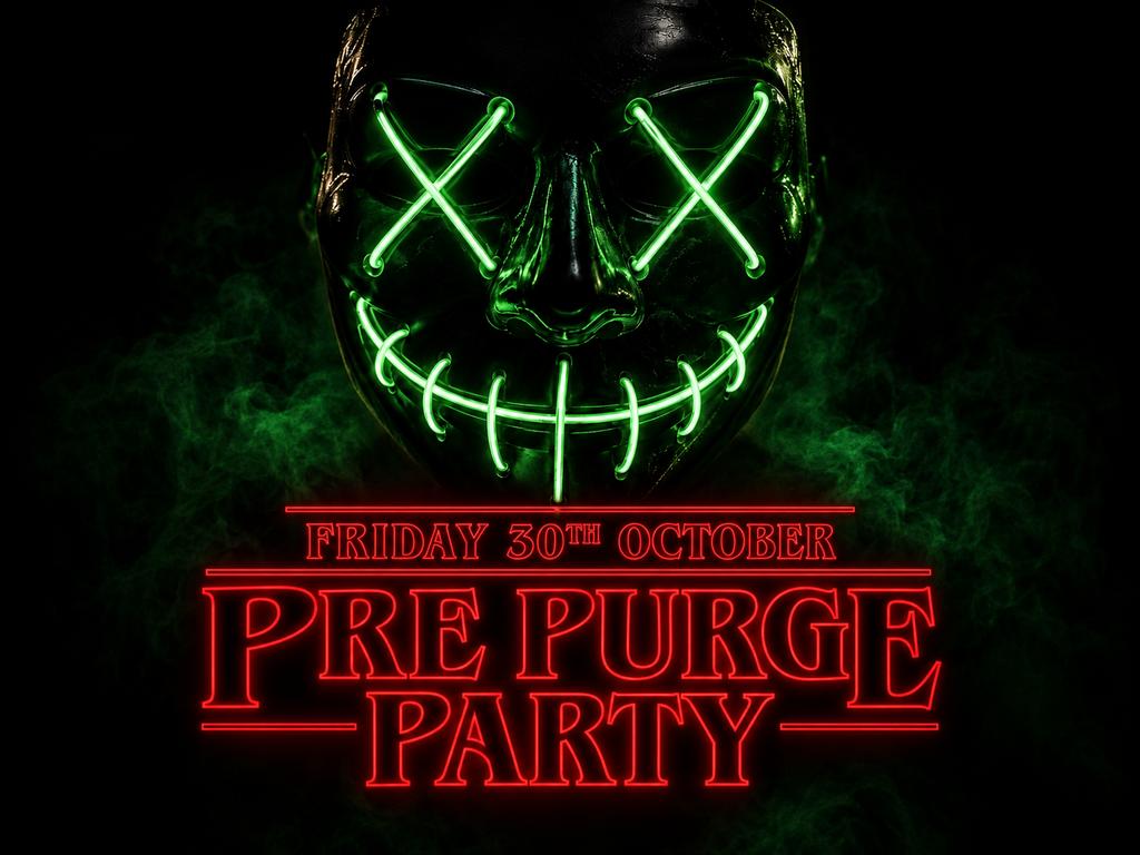 HALLOWS EVE: Pre Purge Party