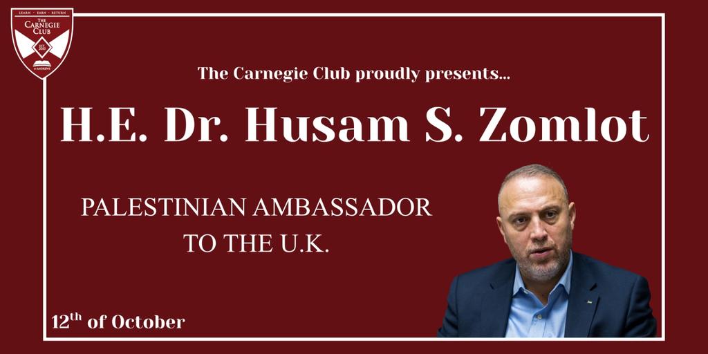 Carnegie Conversations: H.E Dr. Husam S. Zomlot
