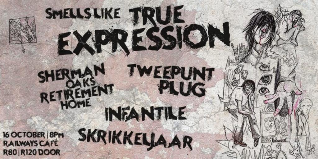Smells Like True Expression: Skrikkeljaar, Tweepuntplug, sherman oaks and infantile,
