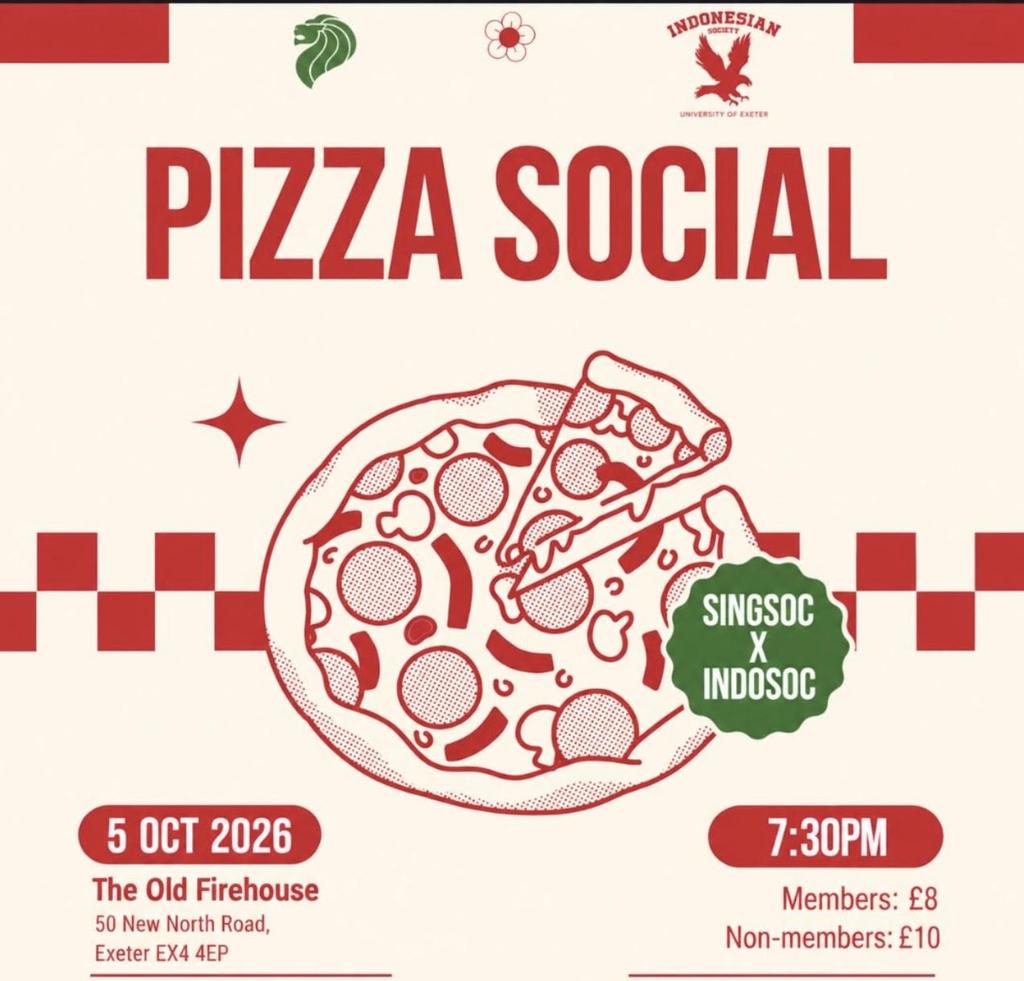Pizza Social at The Old Firehouse x Indonesia Society