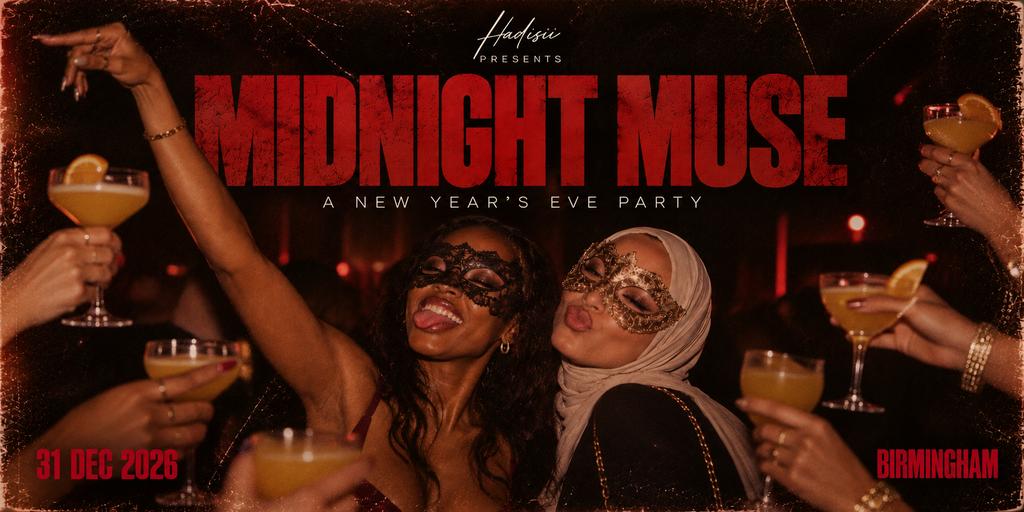 Midnight Muse — New Year’s Eve Party | Waiting List