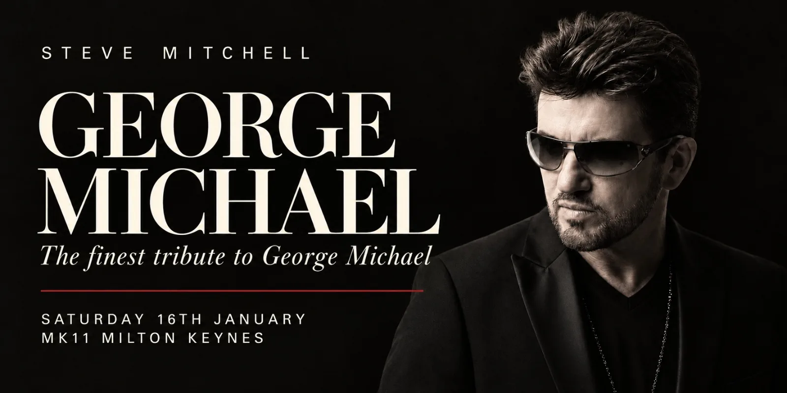 George Michael - by Steve Mitchell