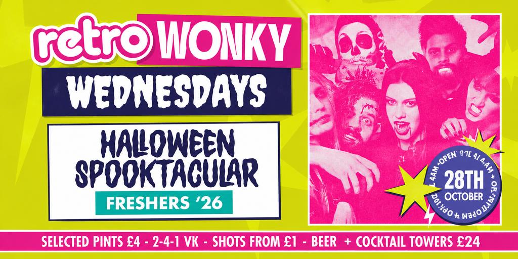 Freshers 2026 - Halloweeen Spooktacular