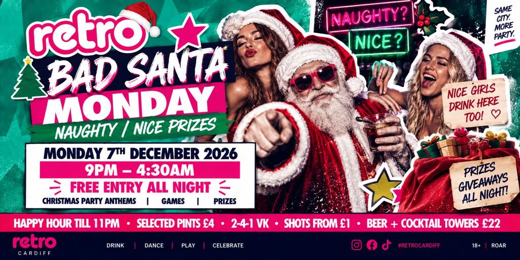 🎅😈 BAD SANTA MONDAY 😈🎅