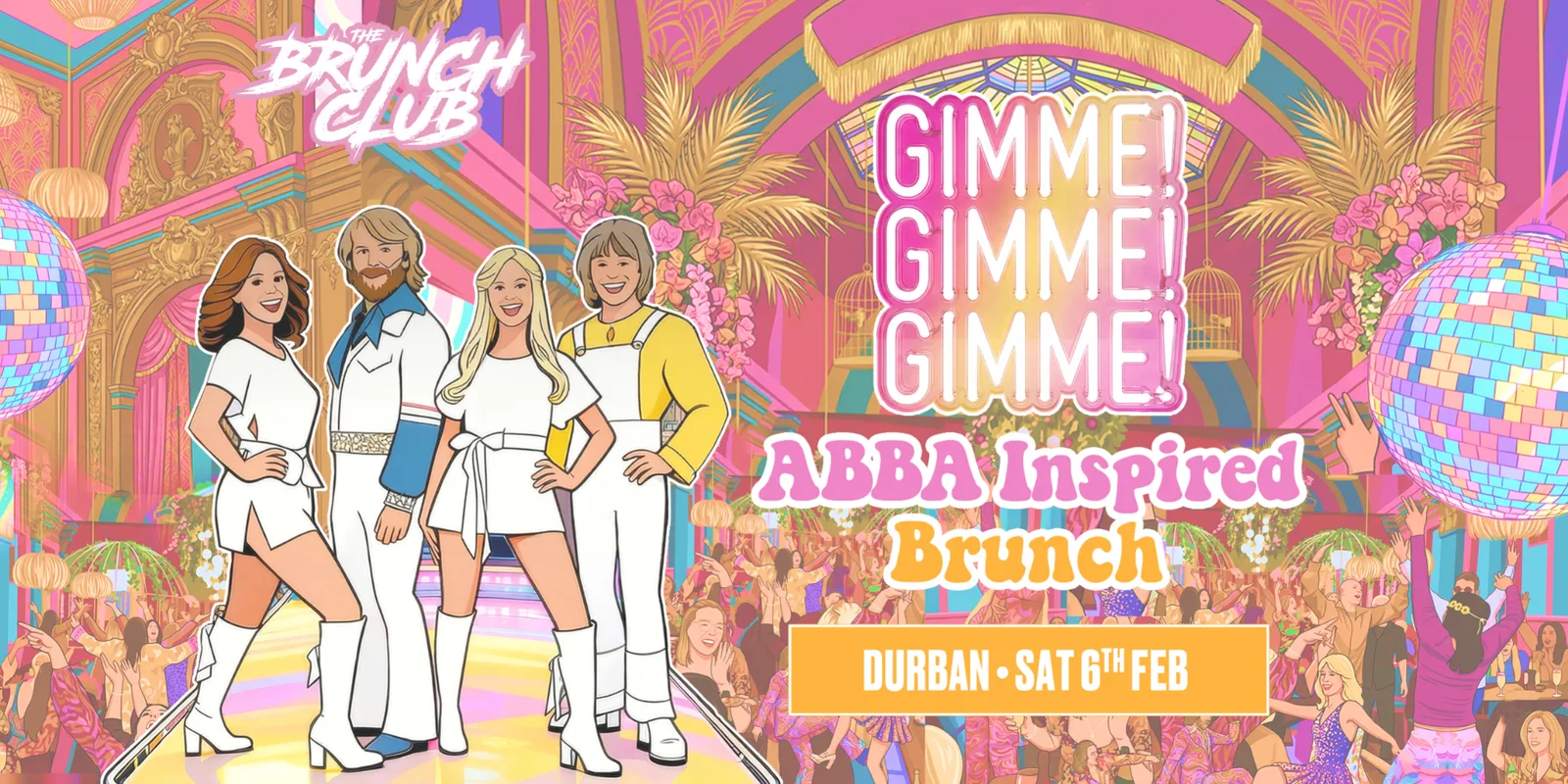 Gimme! Gimme! Gimme! ABBA Inspired Brunch - Durban