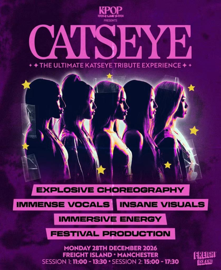 CATSEYE | Freight Island Manchester