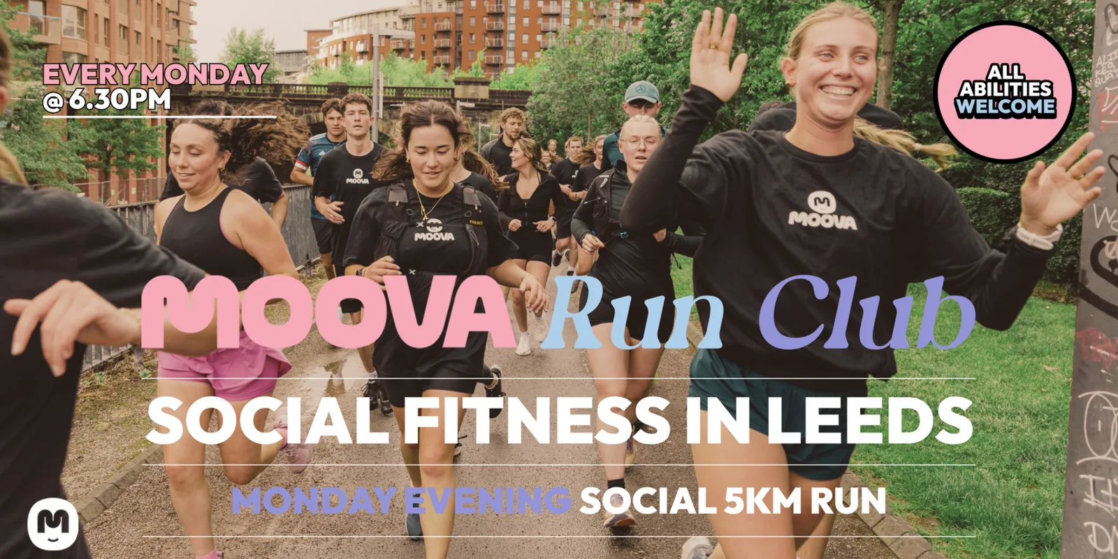 MOOVA MONDAYS - Evening Social 5km Run - Mon 28th Sept