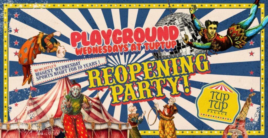 RETURNERS WEEK! ...The Playground Wednesdays  2026/27 Reopening Party!! 🎪 🏰