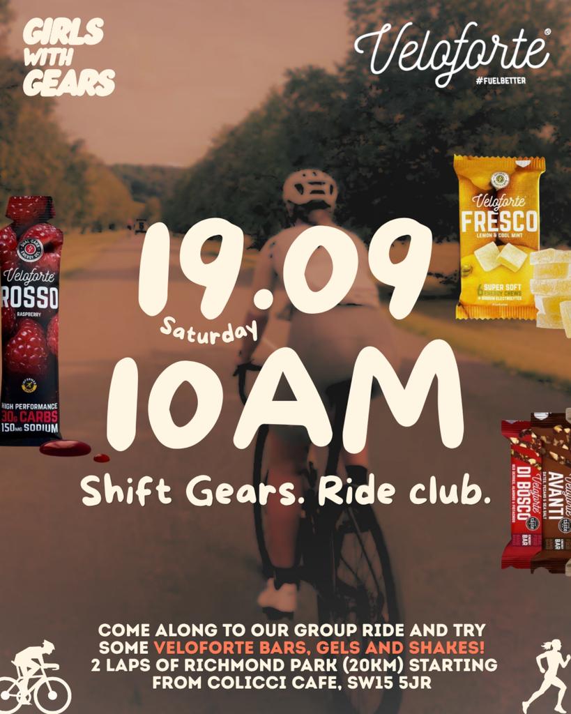 Switch Gears Ride Club - Sat 19th