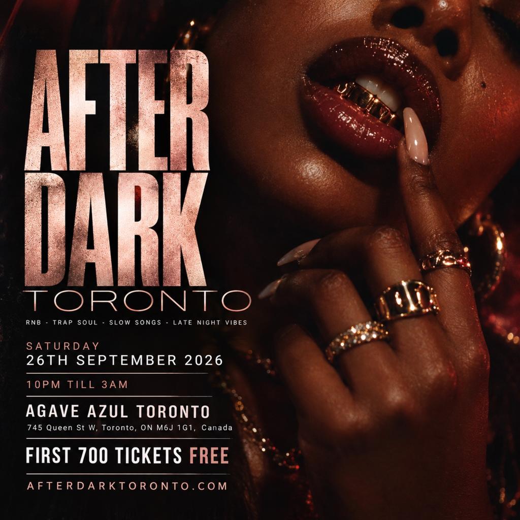 AFTER DARK TORONTO - Late Night RnB & Trap Soul Party