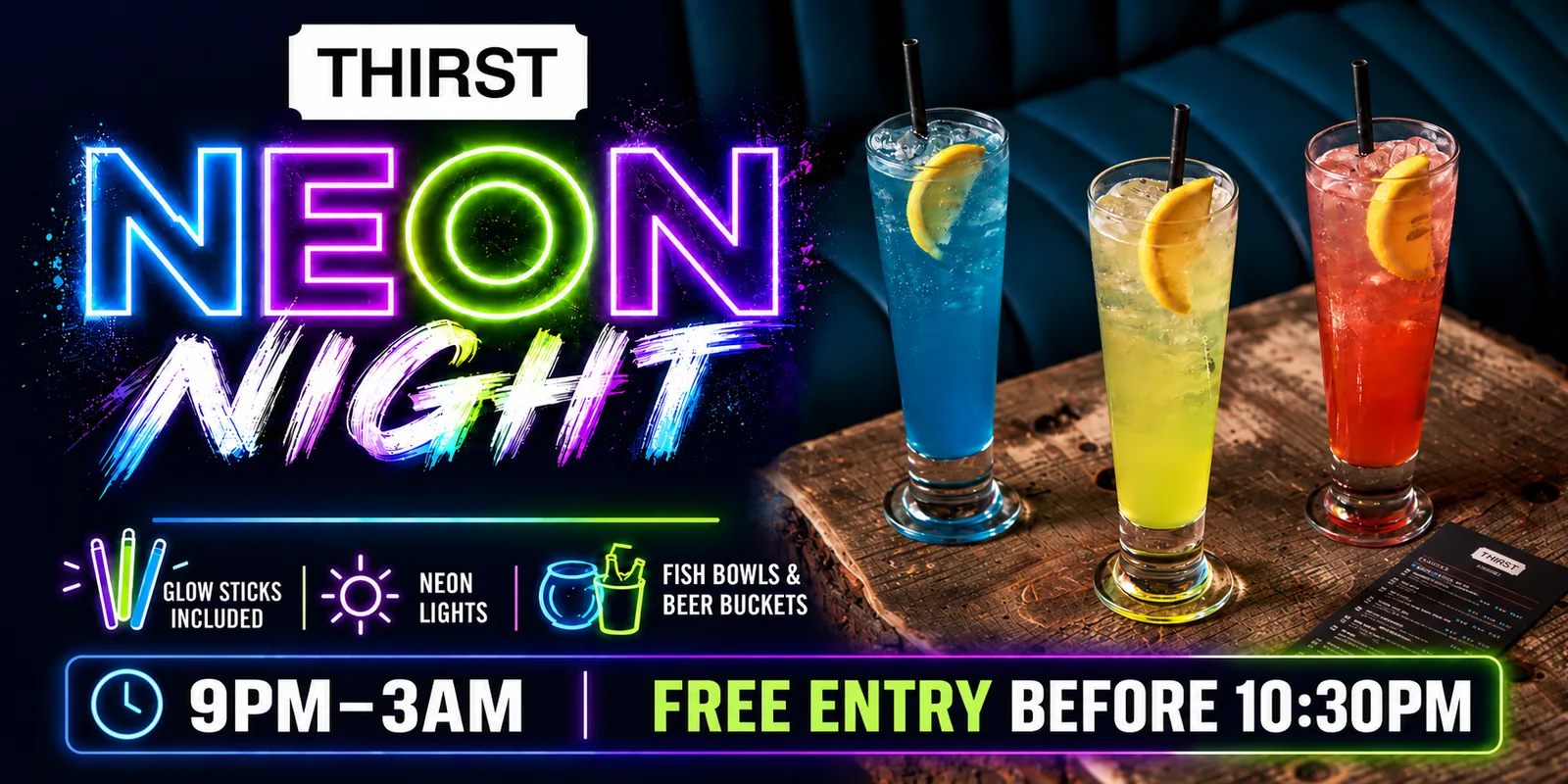 Neon Night @ Thirst